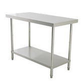 (700mm Deep) Econ range 1.0mm SS304 Stainless Steel Benches EZ Stainless Pty Ltd